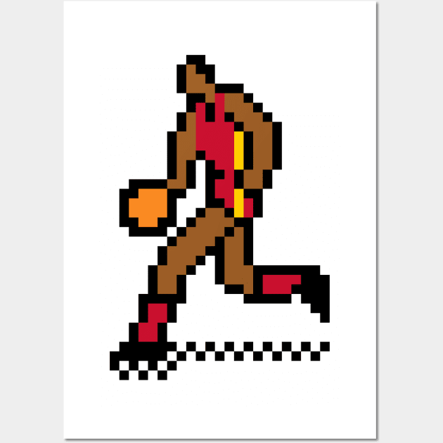 8-Bit Basketball - Maryland Wall Art by The Pixel League